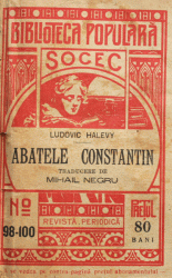 Ludovic Halevy - Abatele Constantin