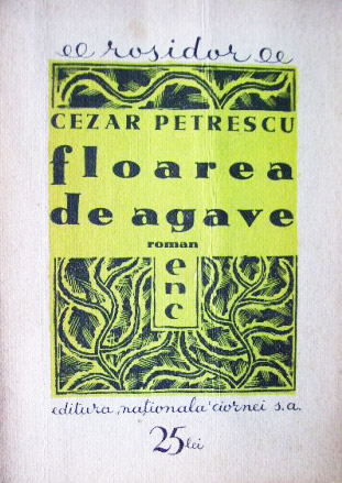Floarea de agave (editia princeps, 1933)