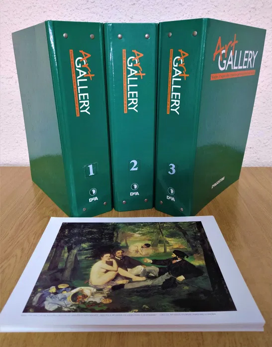 Colectia completa DeAgostini Art Gallery (82 numere + bibliorafturi)