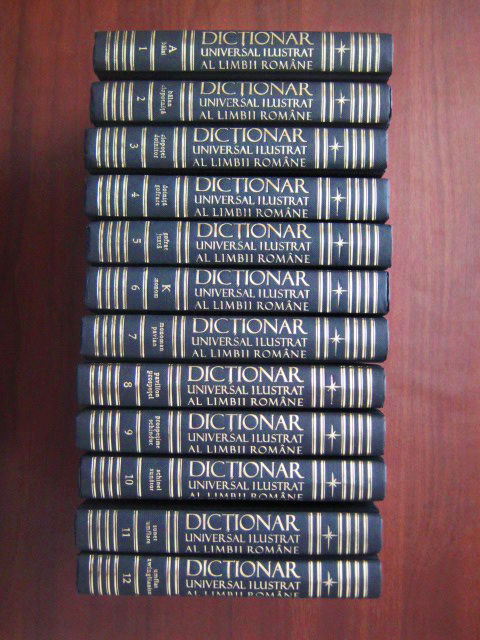 Dictionar universal ilustrat al limbii romane (12 volume)