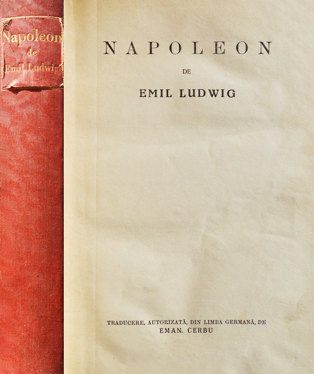 Napoleon (editia princeps, 1930)