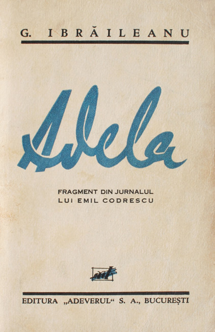 Adela (editia princeps, 1933)