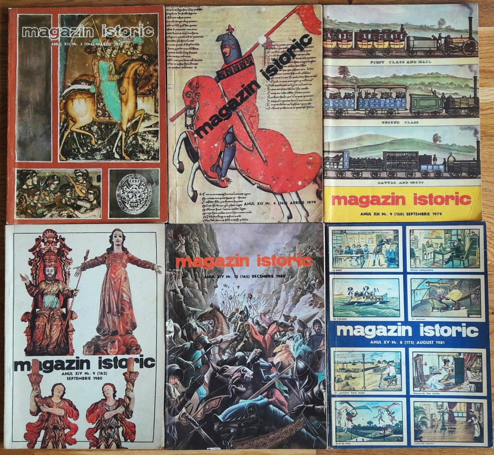 Colectia Magazin Istoric, anii 1967-1981 (180 numere)