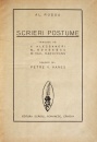 Scrieri postume (1938) Scrieri postume (1938)