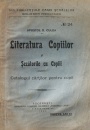 Literatura copiilor si sezatorile cu copiii (editia princeps, 1923) Literatura copiilor si sezatorile cu copiii (editia princeps, 1923)