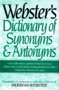 Webster's Dictionary of Synonyms and Antonyms