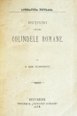 Notiuni despre colindele romane (editia princeps, 1879) Notiuni despre colindele romane (editia princeps, 1879)