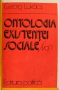 Ontologia existentei sociale Ontologia existentei sociale