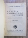 Maretia si amaraciunile unei victorii (editia I, 1930) Maretia si amaraciunile unei victorii (editia I, 1930)