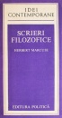 Scrieri filozofice Scrieri filozofice