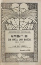 Amintiri din viata unui dascal (editia princeps, 1928) Amintiri din viata unui dascal (editia princeps, 1928)
