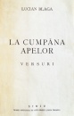 La cumpana apelor (editia princeps, 1933) La cumpana apelor (editia princeps, 1933)