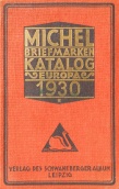 Michel Briefmarken Katalog Europa 1930