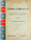 Opere complecte (editia princeps A.C. Cuza, 1914) Opere complecte (editia princeps A.C. Cuza, 1914)