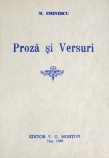 Proza si versuri (reproducere dupa editia princeps 1890)