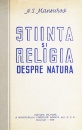 Stiinta si religia despre natura Stiinta si religia despre natura