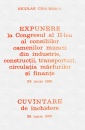 Expunere la Congresul al II-lea al consiliilor... Expunere la Congresul al II-lea al consiliilor...