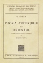 Istoria comertului cu Orientul (editia princeps, 1939)