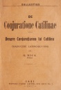De Conjuratione Catilinae / Despre conjuratiunea lui Catilina (editie bilingva)