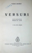 Versuri (editia definitiva, 1943)